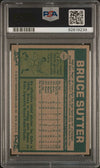 Graded 1977 Topps Bruce Sutter #144 Rookie RC Baseball Card PSA 8 NM-MT