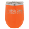 I Solemnly Sweat Too F***ing Much 12 oz Polar Camel Wine Tumbler by Anchored Grace Boutique