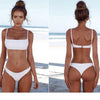 Swimwear Women Bikini Set Hollow Out Swimsuit Padded Halter Padded Push Up Bikini Set Two Pieces Swimsuit For Women Swimwear Bathing Suit Gifts For Mom Wife Girlfriend Lace Up Two Piece Bathing Suit by Stevvex