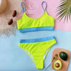 Swimwear Women Swimsuit Push Up Bikinis Fashion Women's Solid Color Bikini Pad Swimwear Swimsuit Beachwear Set Triangle Bikini Bathing Suits by Stevvex