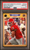 Graded 2023 Leaf Web Exclusives Brock Bowers #PSG4 Pro Set Gold #/199 Rookie RC Football Card PSA 10 Gem Mint