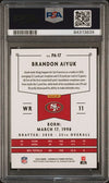 Graded 2020 Panini Chronicles Brandon Aiyuk #PA17 Panini Rookie RC Football Card PSA 10 Gem Mint