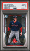 Graded 2023 Topps Bowman Roman Anthony #BCP71 Chrome Prospects Rookie RC Baseball Card PSA 10 Gem Mint