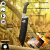 Green Micarta Handle Forged Machete – Full Tang Stainless Steel Outdoor Knife by JW SteelCrafts