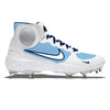 "Tampa" Nike Alpha Huarache Elite 3 Mid Cleats by Stadium Custom Kicks