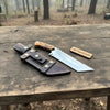 Stainless Steel Tracker Knife with Rosewood Handle | Full Tang Outdoor Knife by JW SteelCrafts