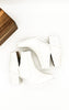 Tarim Booties in White Croc