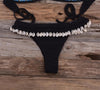 Tassel Knit Crochet Bikini Women Swimwear Female Swimsuit Two-piece Bikini Set Unique Bathing Suit Swim Women's Crochet Lace V Neck High Waist Bikini Set Two Pieces Swimsuit by Stevvex