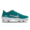 "Teal Force OW" Nike Alpha Huarache Elite 3 Low Cleats by Stadium Custom Kicks