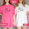 Team Bride Comfort Colors Shirts – Bride, Bridesmaid, Bachelorette Party & Proposal Gift Tees by Adorb Custom Tees