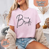 Team Bride Comfort Colors Shirts – Bride, Bridesmaid, Bachelorette Party & Proposal Gift Tees by Adorb Custom Tees
