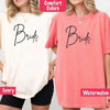 Team Bride Comfort Colors Shirts – Bride, Bridesmaid, Bachelorette Party & Proposal Gift Tees by Adorb Custom Tees