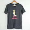 🍾 Team Bride & The Bride 💍 Bachelorette Party Matching V-Neck T-Shirts by Adorb Custom Tees