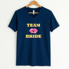 🍾 Team Bride & The Bride 💍 Bachelorette Party Matching V-Neck T-Shirts by Adorb Custom Tees