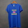 🍾 Team Bride & The Bride 💍 Bachelorette Party Matching V-Neck T-Shirts by Adorb Custom Tees