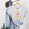 🍾 Team Bride & The Bride 💍 Bachelorette Party Matching V-Neck T-Shirts by Adorb Custom Tees