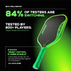 Friday Aura Terra Green 16mm Pickleball Paddle by The Mad Pickler