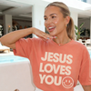 Jesus Loves You Graphic T-Shirt | Faith-Based Christian Tee by Hey Jude Graphic Tees