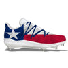 "Texas" Adidas Adizero Afterburner 7 Cleats - Size 9 Men's by Stadium Custom Kicks