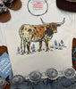 Texas Longhorn Bluebonnet Graphic Tee by Wild Junkie