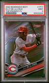 Graded 2022 Topps Bowmans Best Elly De La Cruz #TP17 Top Prospects Rookie RC Baseball Card PSA 9 Mint