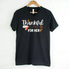 EXPEDITE to Receive in Time - Thankful For Her/Him Valentines Couple V-Neck by Adorb Custom Tees