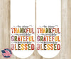 Thankful, Grateful, Blessed – Multi by Carolina Country Bling