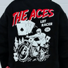 THE ACES HOODIE - RECYCLED BLACK by LITTLE RAD THINGS