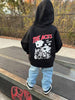 THE ACES HOODIE - RECYCLED BLACK by LITTLE RAD THINGS