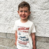 THE ALL AMERICAN RACES TEE - CREAM by LITTLE RAD THINGS