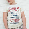 THE ALL AMERICAN RACES TEE - CREAM by LITTLE RAD THINGS