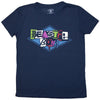 The Beastie Boys Multicolour Logo [T-Shirt] by Rock Band Apparel