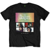 The Beatles Album Faces Gradient [T-Shirt] by Rock Band Apparel
