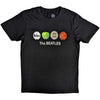 The Beatles Apple & Drums [T-Shirt] by Rock Band Apparel