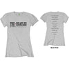 The Beatles Budokan Set List [T-Shirt] by Rock Band Apparel