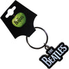 The Beatles Drop T Logo (White) [Keychain] by Rock Band Apparel