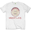 The Beatles Flowers Logo & Drum [T-Shirt] by Rock Band Apparel