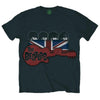 The Beatles Guitar & Flag [T-Shirt] by Rock Band Apparel