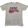 The Beatles Guitar & Flag [T-Shirt] by Rock Band Apparel
