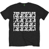 The Beatles Hard Days Night Faces Mono [T-Shirt] by Rock Band Apparel