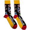 The Beatles Portholes & Characters [Socks] by Rock Band Apparel