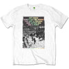 The Beatles Rooftop Songs Gradient [T-Shirt] by Rock Band Apparel