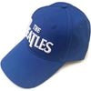The Beatles White Drop T Logo [Hat] by Rock Band Apparel