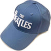 The Beatles White Drop T Logo [Hat] by Rock Band Apparel