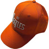 The Beatles White Drop T Logo [Hat] by Rock Band Apparel