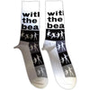 The Beatles With The Beatles Silhouette Stripes [Socks] by Rock Band Apparel