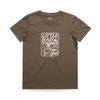 THE BRONCO LITTLE RAD THINGS TEE - BROWN by LITTLE RAD THINGS
