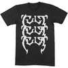 The Cult Repeating Logo [T-Shirt] by Rock Band Apparel