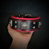 The "Eros" collar 2 inch wide by Bestia Dog Gear