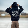 THE FINAL TRACK ATTACK HOODIE - RECYCLED BLACK by LITTLE RAD THINGS